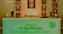 Desktop Screenshot of myyogawaterford.com